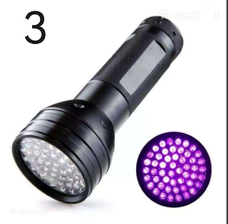 Ultravioletiniai Prožektoriai, Dviračio žibintai. - nuotraukos Nr. 4