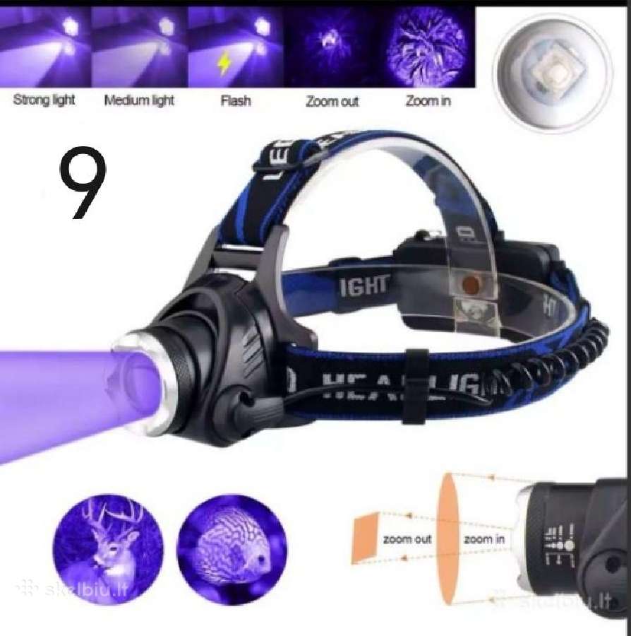 Ultravioletiniai Prožektoriai, Dviračio žibintai. - nuotraukos Nr. 17