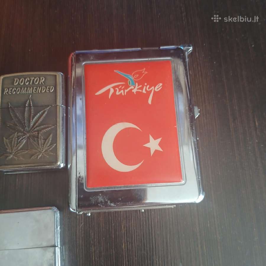 Įvairus kolekciniai žiebtuvėliai ir porcigaras - nuotraukos Nr. 4