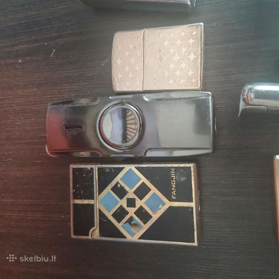 Įvairus kolekciniai žiebtuvėliai ir porcigaras - nuotraukos Nr. 8