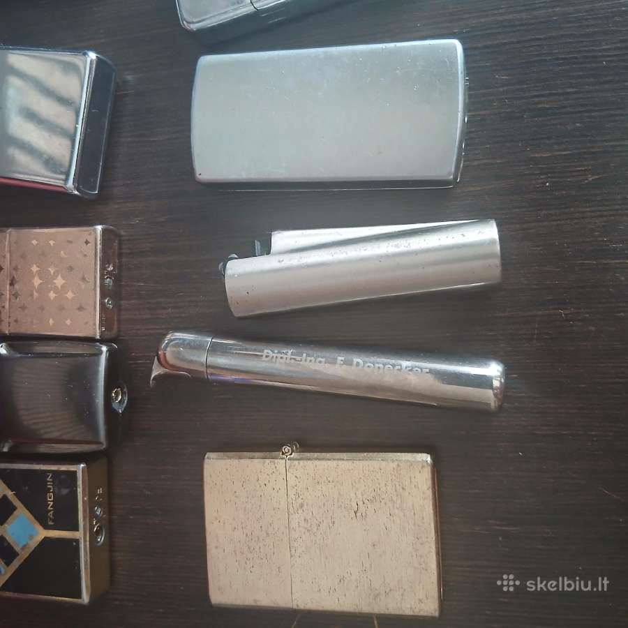 Įvairus kolekciniai žiebtuvėliai ir porcigaras - nuotraukos Nr. 11