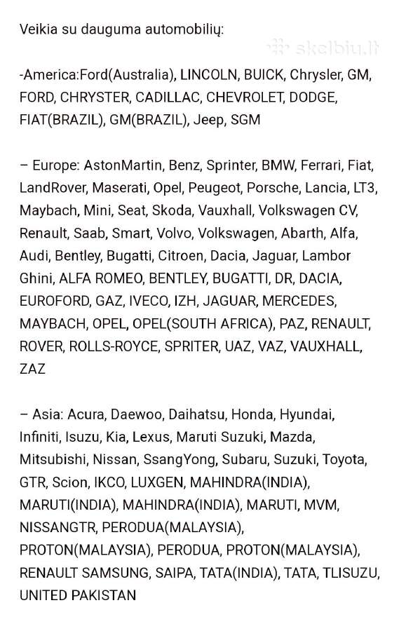 Universali autodiagnostika Thindiag mini - nuotraukos Nr. 11