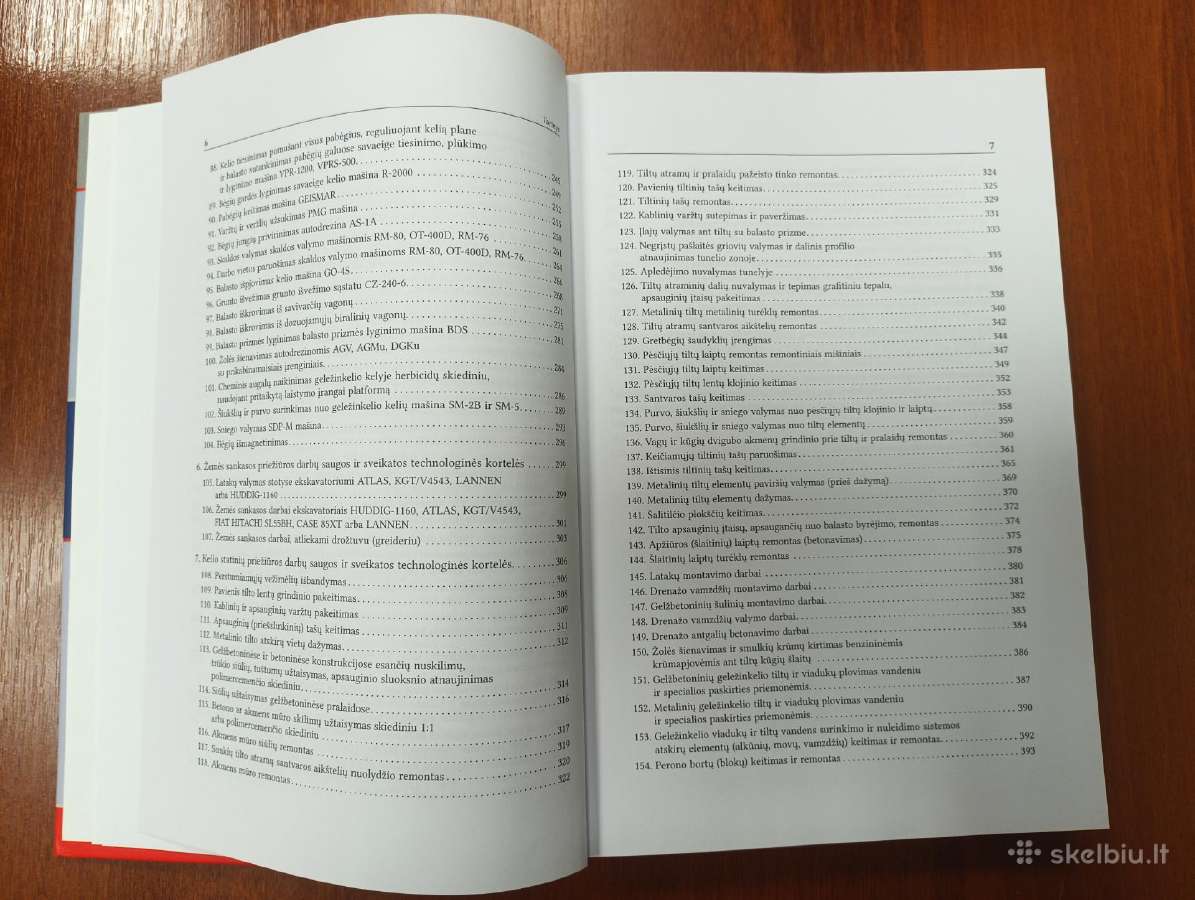Geležinkelio remonto darbų tech. kort. aprašas - nuotraukos Nr. 4