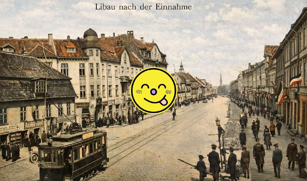 Latvija Liepoja atvirukas