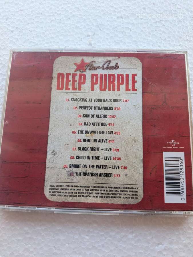Deep Purple - Star-club Präsentiert Deep Purple CD - nuotraukos Nr. 2
