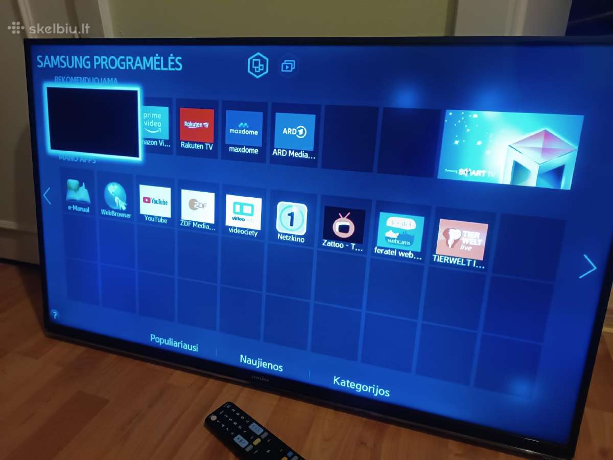 Samsung Smart TV - nuotraukos Nr. 9