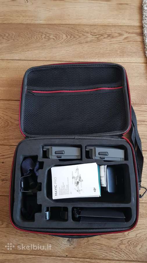 Mavic Pro drono dėklas ir dalys