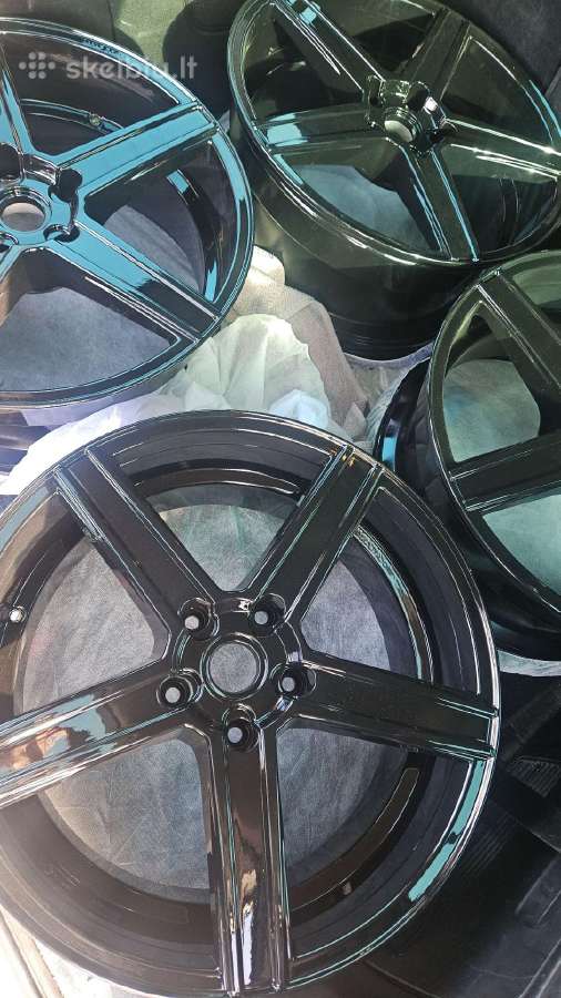 Nauji ratlankiai 130mm 71.6cm Taycan Porsche Audi - nuotraukos Nr. 6