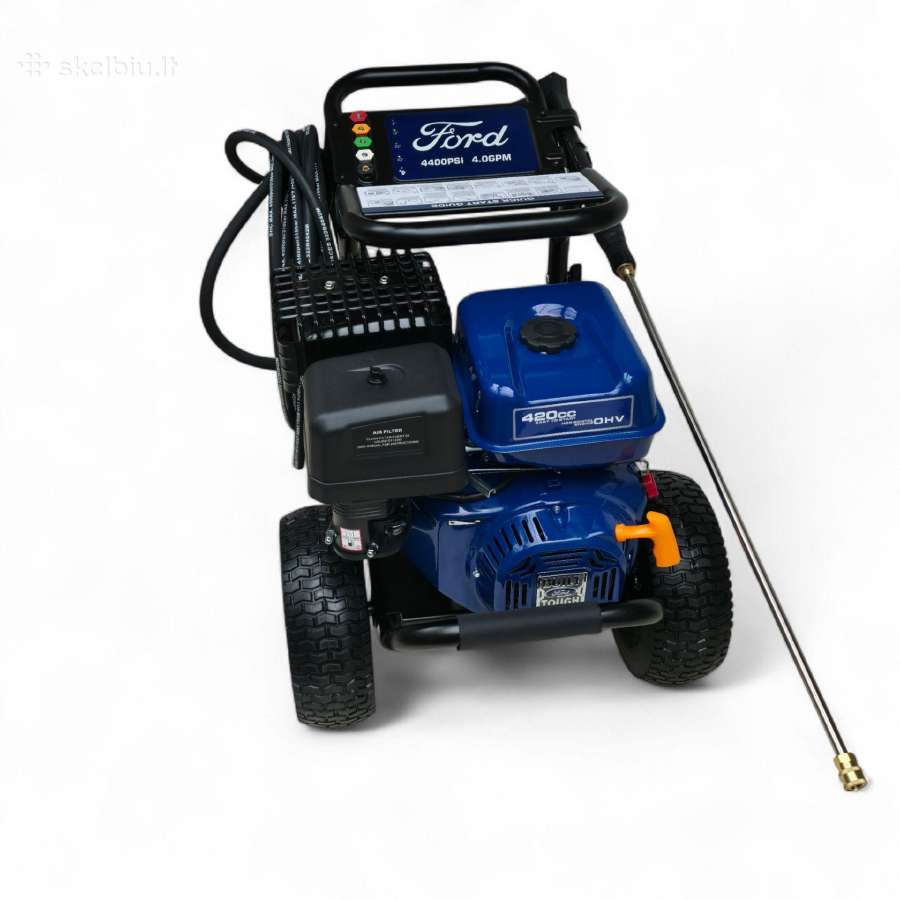 Benzininė aukšto slėgio plovykla Ford 13hp 303 bar - nuotraukos Nr. 8