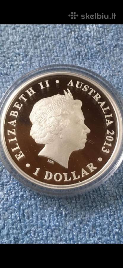 Moneta Australija 2013m. 1 dollar, sidabras(.999) - nuotraukos Nr. 2