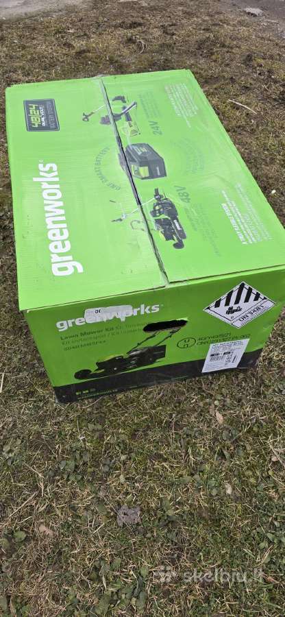Naujos Greenworks 46cm akumuliatorinės vėjapjovės - nuotraukos Nr. 4