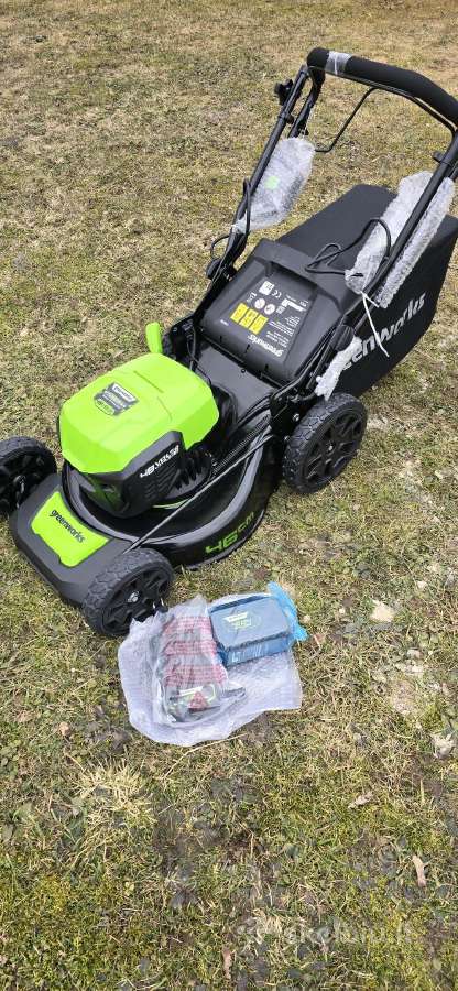 Naujos Greenworks 46cm akumuliatorinės vėjapjovės - nuotraukos Nr. 5