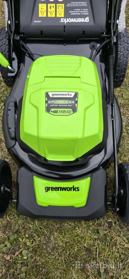 Naujos Greenworks 46cm akumuliatorinės vėjapjovės - nuotraukos Nr. 6