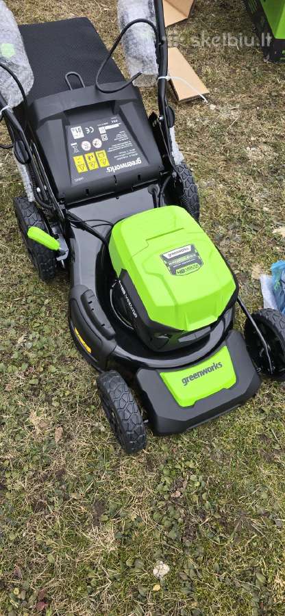 Naujos Greenworks 46cm akumuliatorinės vėjapjovės - nuotraukos Nr. 8