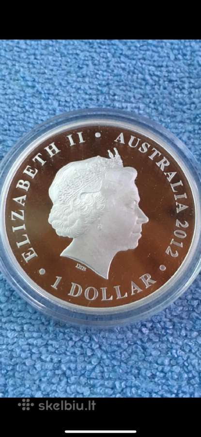 Moneta Australija 2012m. 1 dollar, sidabras(.999) - nuotraukos Nr. 2