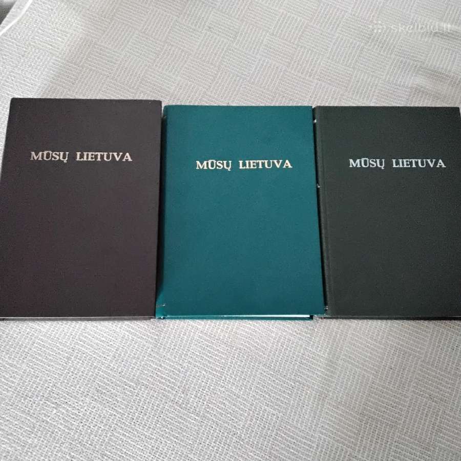 Mūsų Lietuva (i-II-III tomai) Bronius Kviklys - nuotraukos Nr. 2