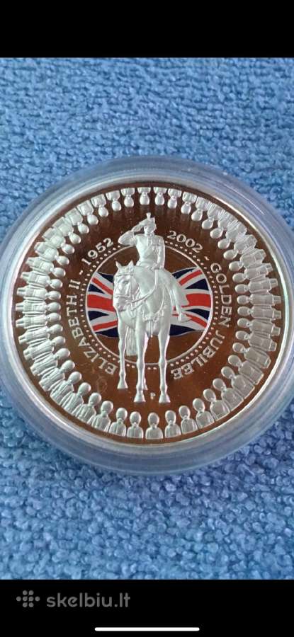 Moneta Australija 2002m. 1 dollar, sidabras(.999)