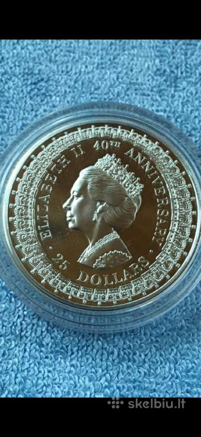 Moneta Australija 1992m. 25 dollars, sidabras(925)