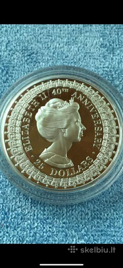 Moneta Australija 1992m. 25 dollars, sidabras(925)
