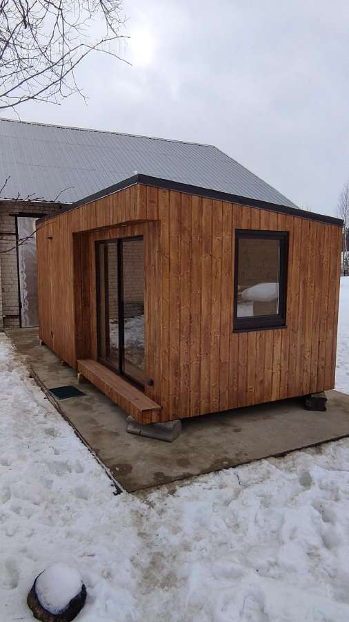 Karkasine pirtis, sauna yra galimybė apžiūrėti - nuotraukos Nr. 6