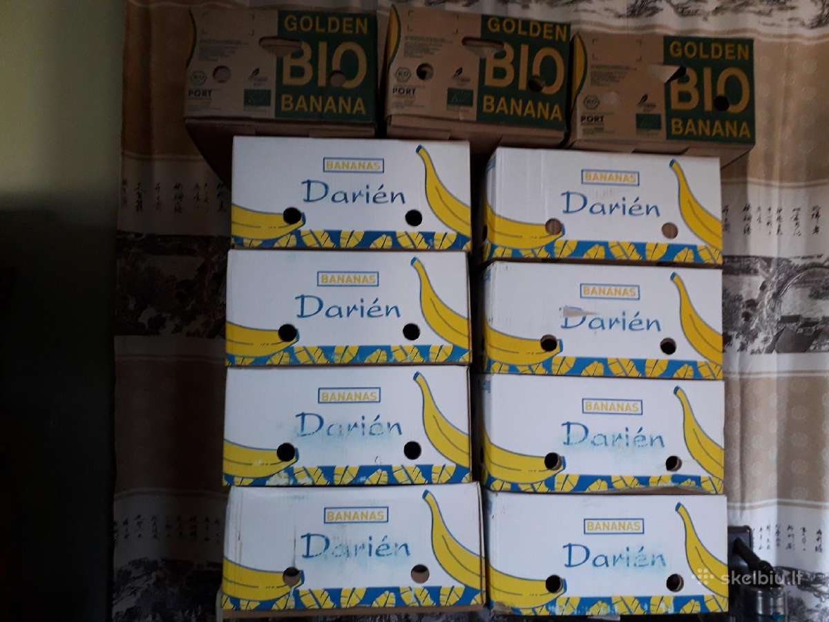 Pigiai banankės {bananų dėžės} - 0.50 ct. vnt.