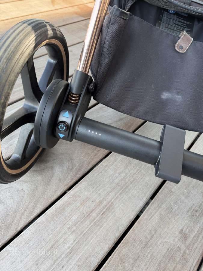 Cybex E-priam V4 vežimas 3in1 Rose Gold - nuotraukos Nr. 6