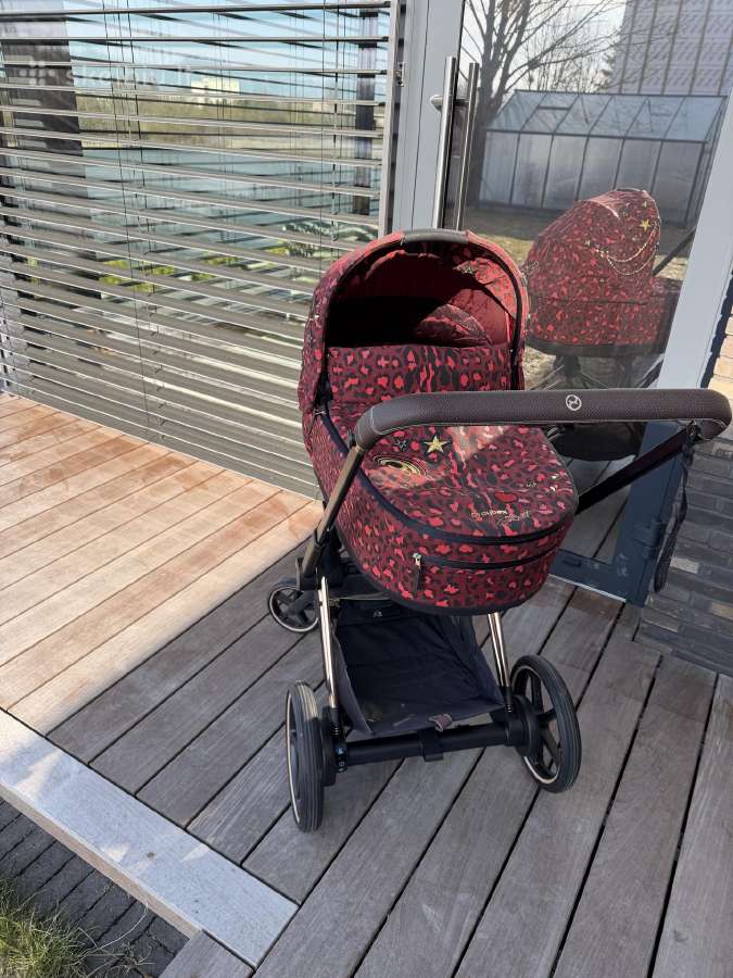 Cybex E-priam V4 vežimas 3in1 Rose Gold - nuotraukos Nr. 2
