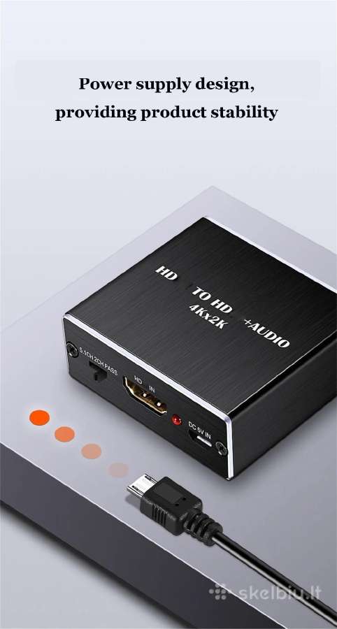 Hdmi audio extractor (Spdif, analog) - nuotraukos Nr. 7
