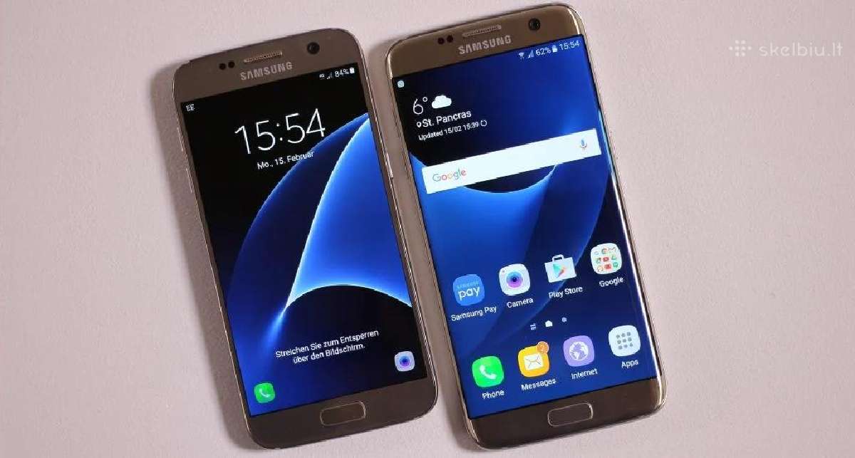 Samsung Galaxy S7 ir S7 Edge