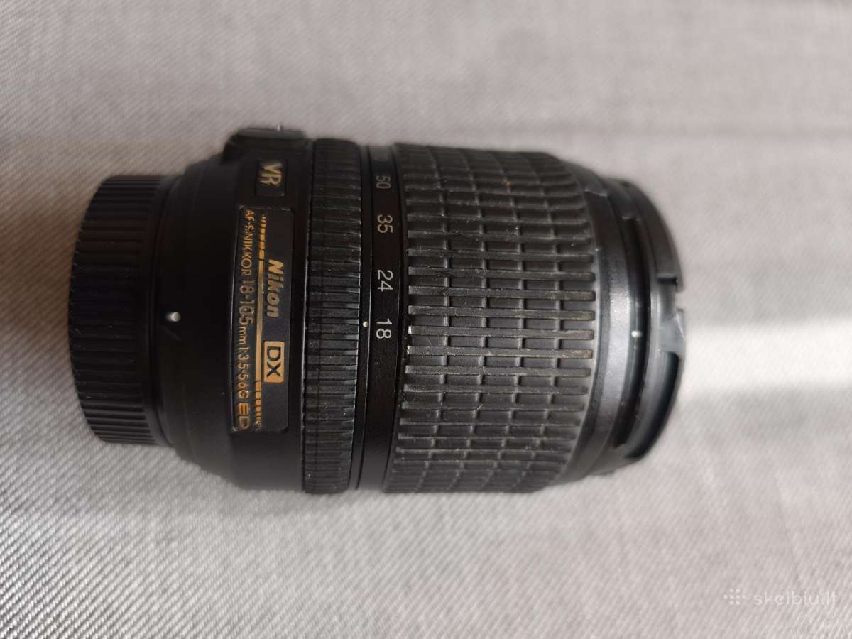 Nikon 18-105 objektyvas