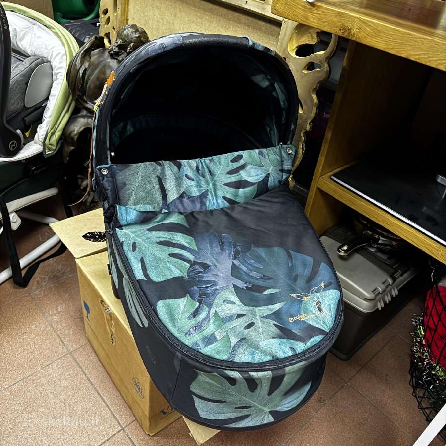 Cybex vežimėlio komplektas. Lopšys ir sėdima dalis - nuotraukos Nr. 2