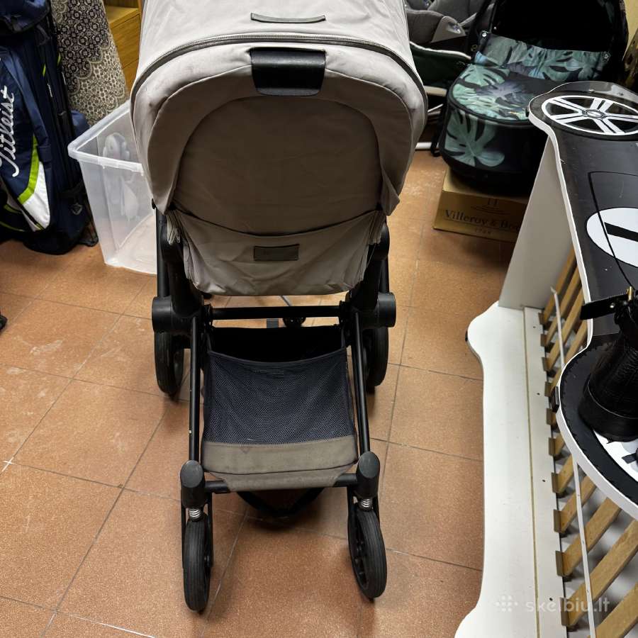 Cybex vežimėlio komplektas. Lopšys ir sėdima dalis - nuotraukos Nr. 6