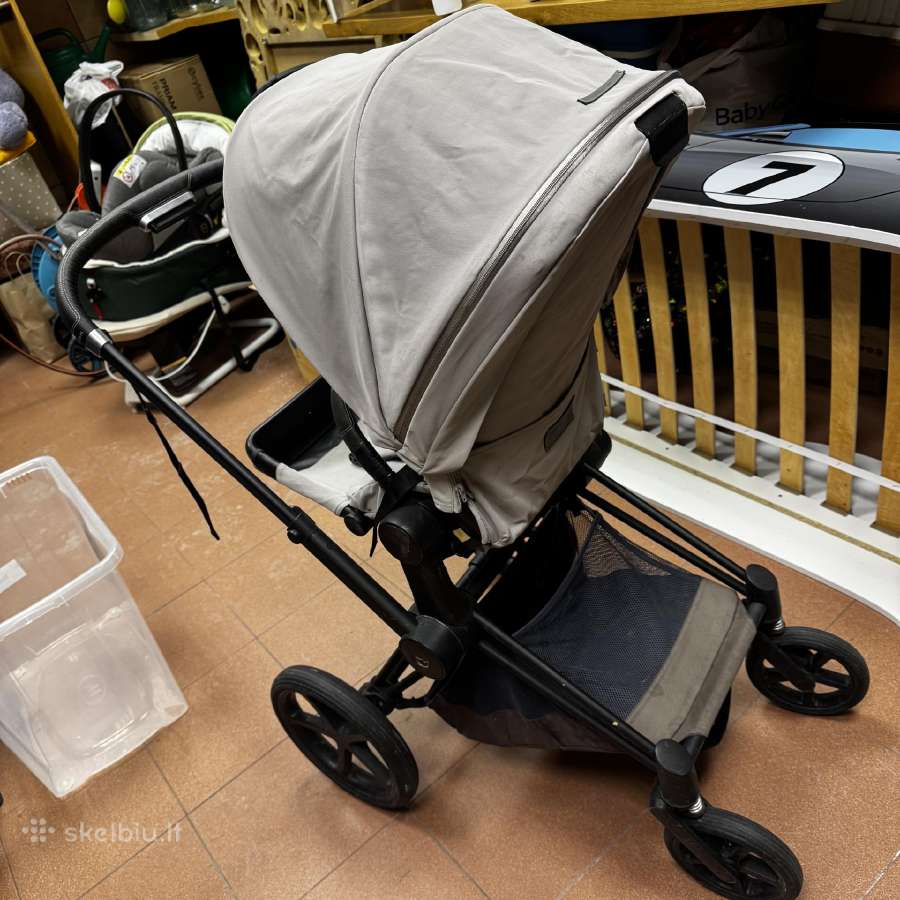 Cybex vežimėlio komplektas. Lopšys ir sėdima dalis - nuotraukos Nr. 8