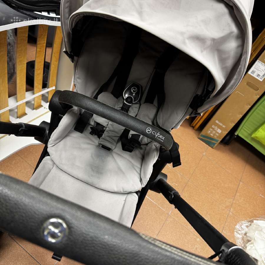Cybex vežimėlio komplektas. Lopšys ir sėdima dalis - nuotraukos Nr. 9