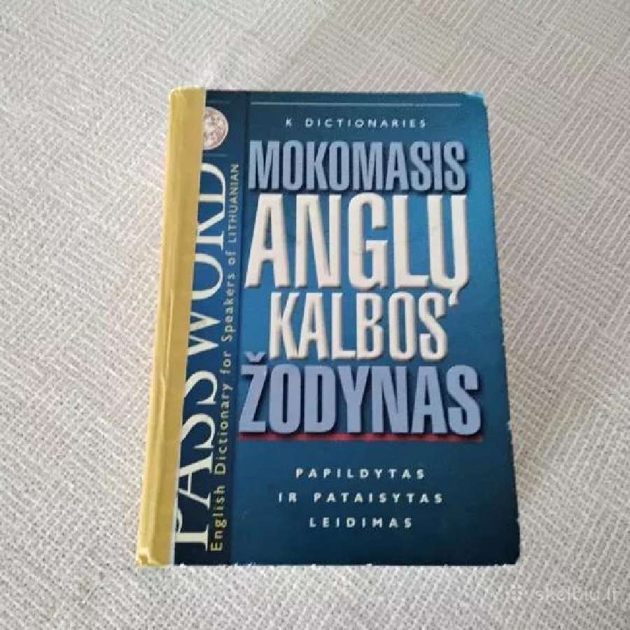 Mokomasis anglų kalbos žodynas