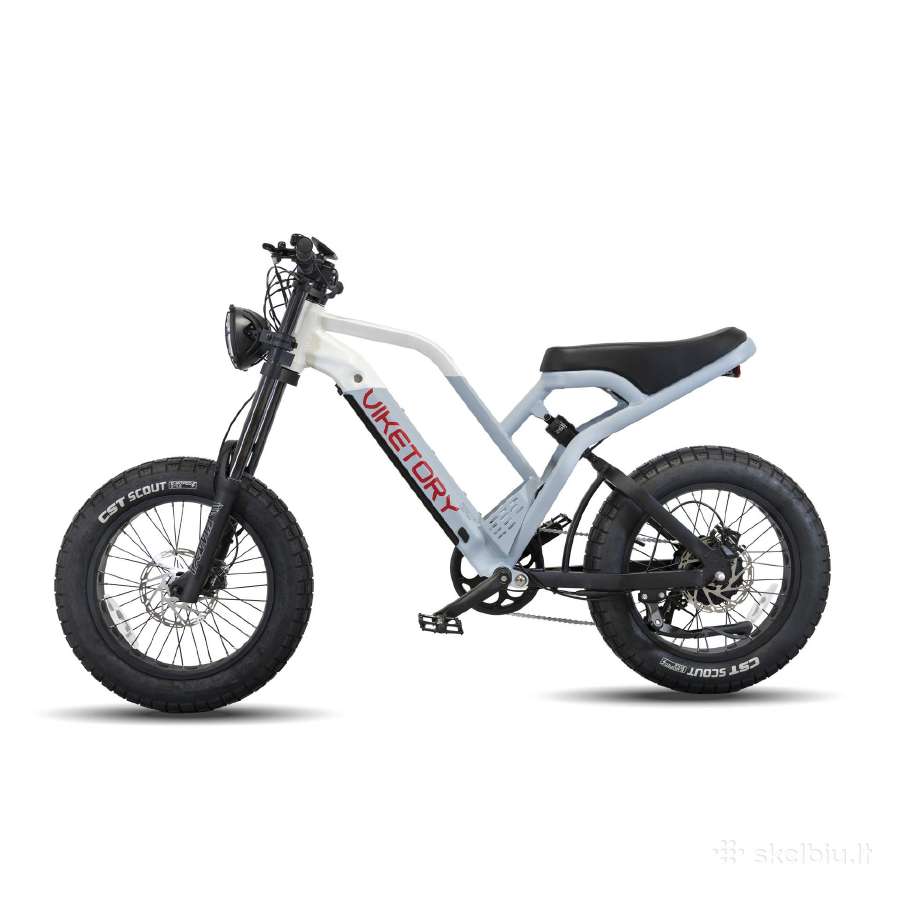 Navy ebike Fatbike Navy elektrinis dviratis - nuotraukos Nr. 5