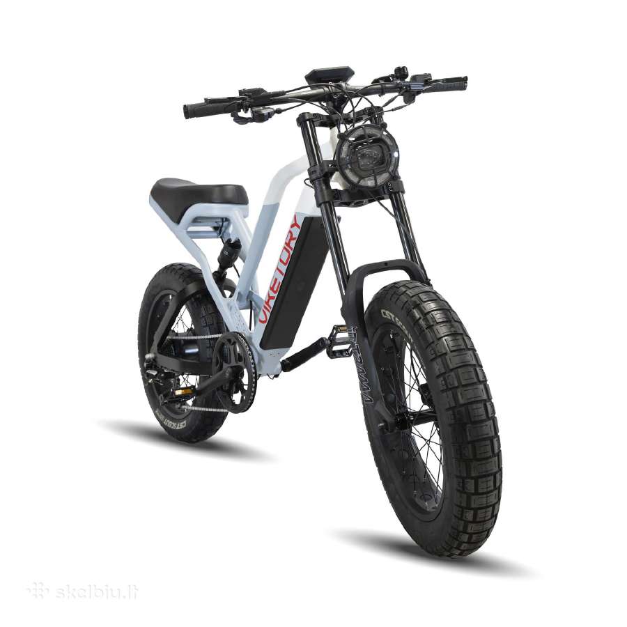 Navy ebike Fatbike Navy elektrinis dviratis - nuotraukos Nr. 6