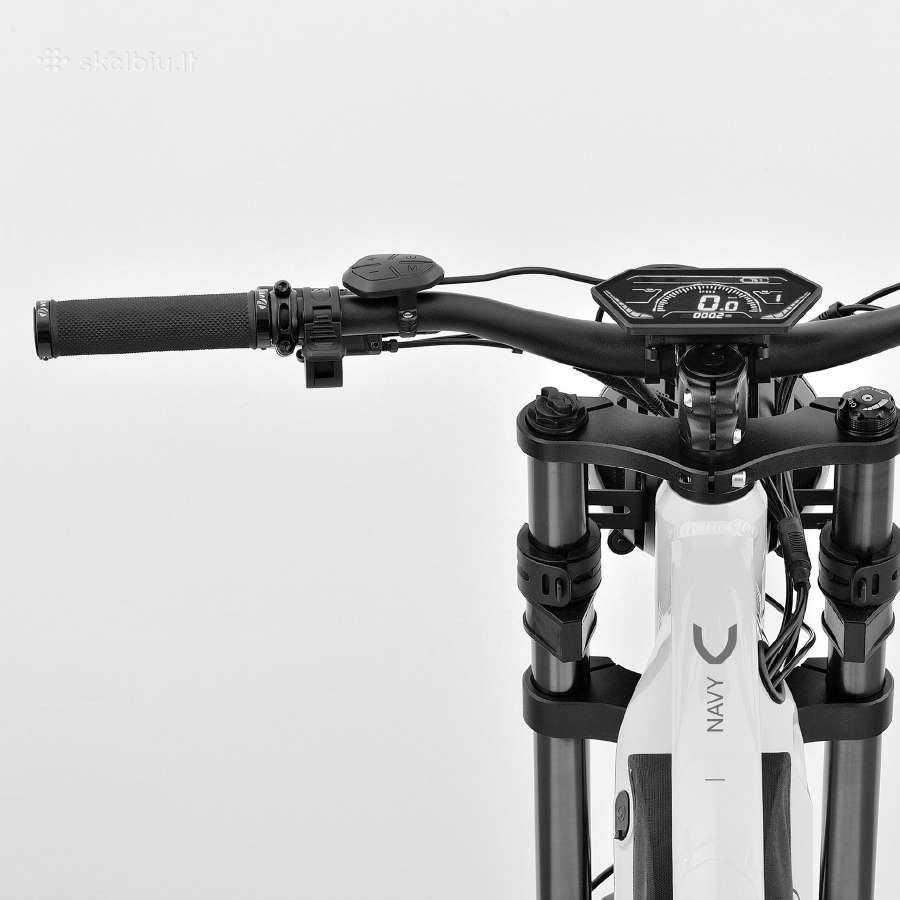 Navy ebike Fatbike Navy elektrinis dviratis - nuotraukos Nr. 7