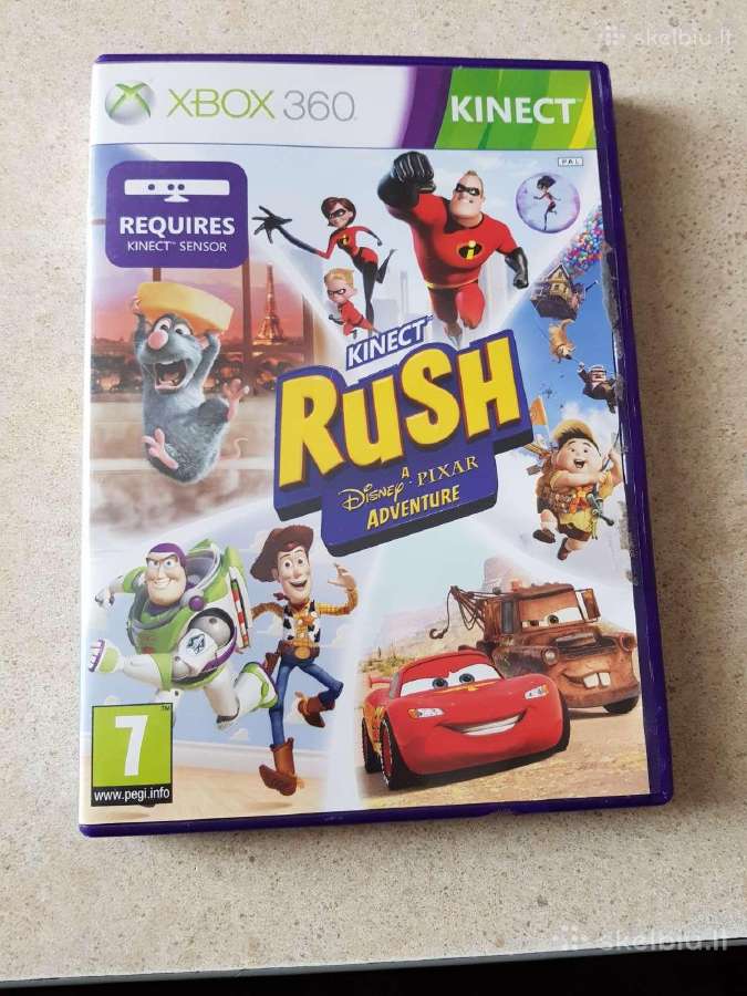 Xbox 360 žaidimas: Kinect Rush - A Disney Pixar