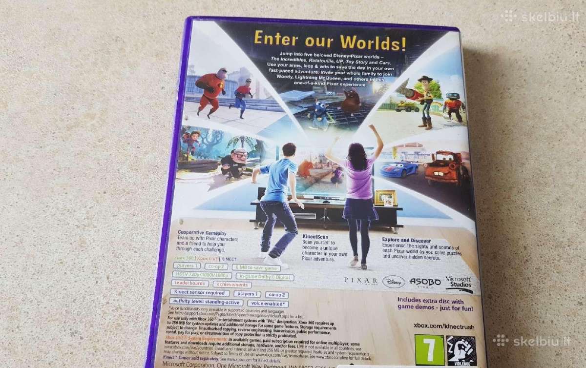 Xbox 360 žaidimas: Kinect Rush - A Disney Pixar - nuotraukos Nr. 4