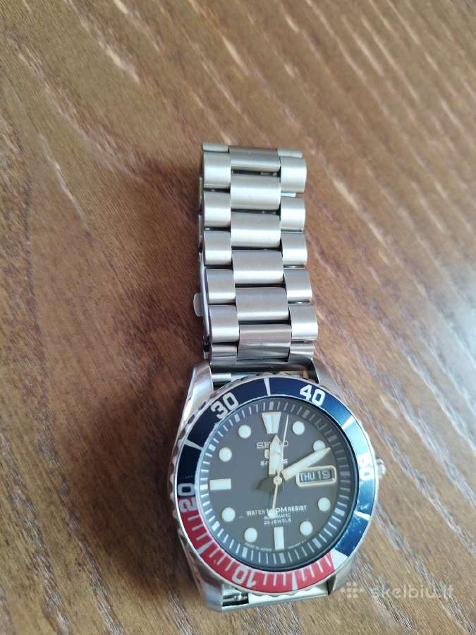 Seiko 5 sports made in Japan - nuotraukos Nr. 7