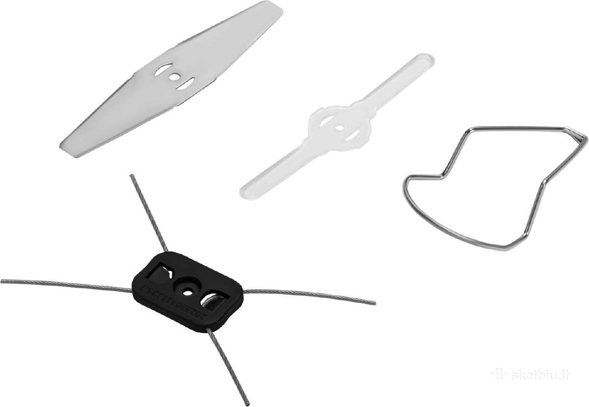 Akumuliatorinis trimeris 21 V, 2 Ah, 2 vnt., - nuotraukos Nr. 10
