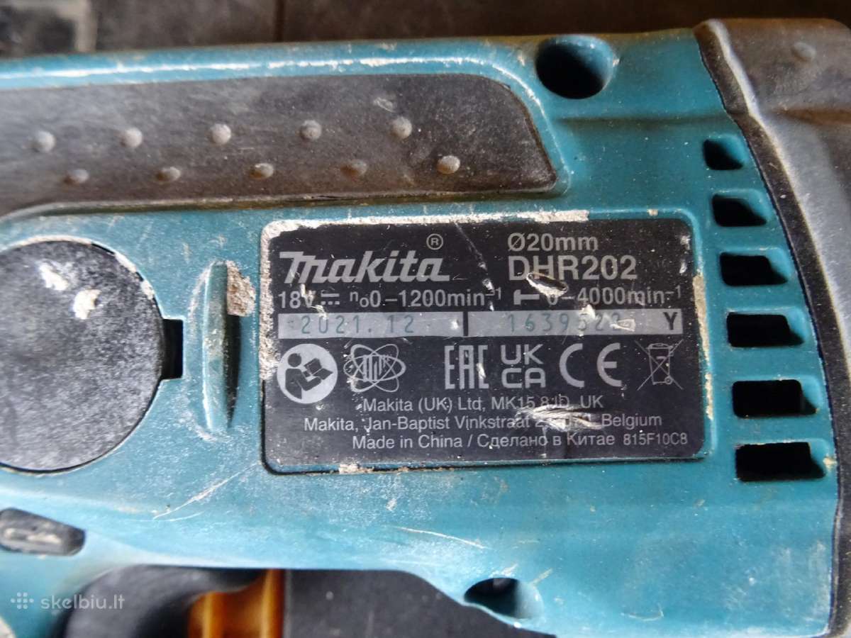 Makita perforatorius - nuotraukos Nr. 2