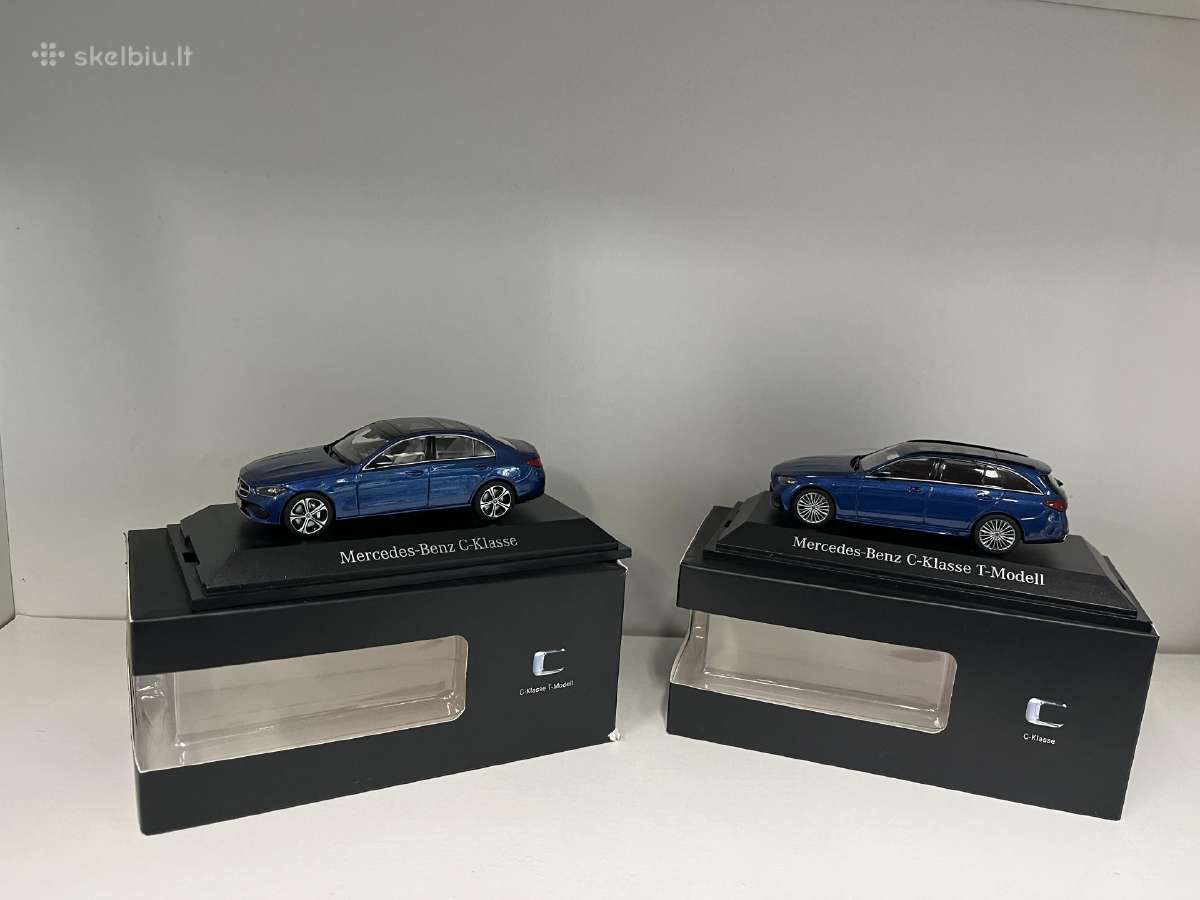 Kolekciniai modeliukai-mercedes Benz c class