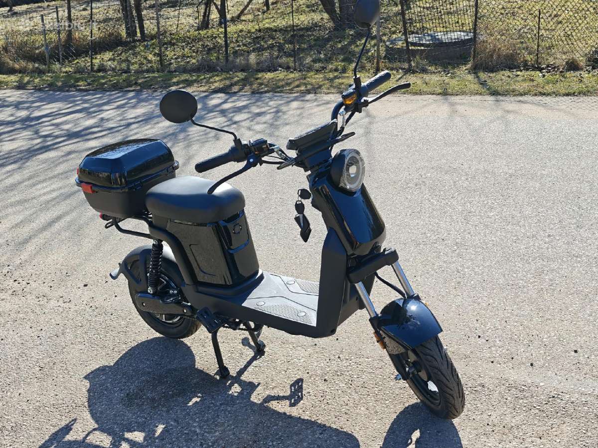 Naujas Elektrinis dviratis Cooperis citycoco riedi - nuotraukos Nr. 21
