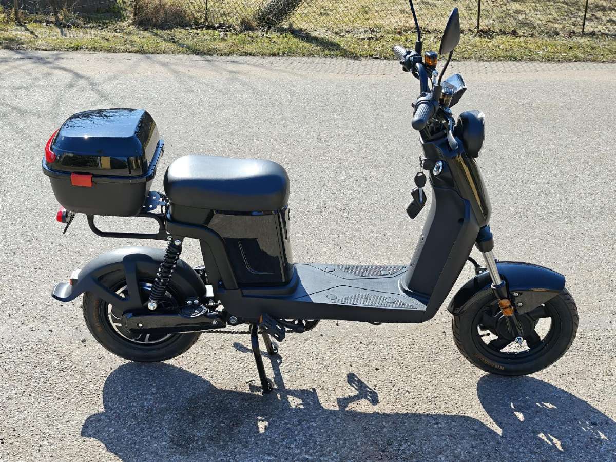 Naujas Elektrinis dviratis Cooperis citycoco riedi - nuotraukos Nr. 22