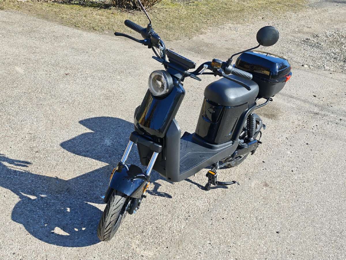 Naujas Elektrinis dviratis Cooperis citycoco riedi - nuotraukos Nr. 26