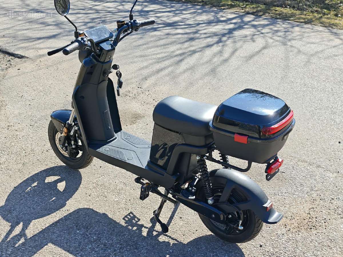 Naujas Elektrinis dviratis Cooperis citycoco riedi - nuotraukos Nr. 29