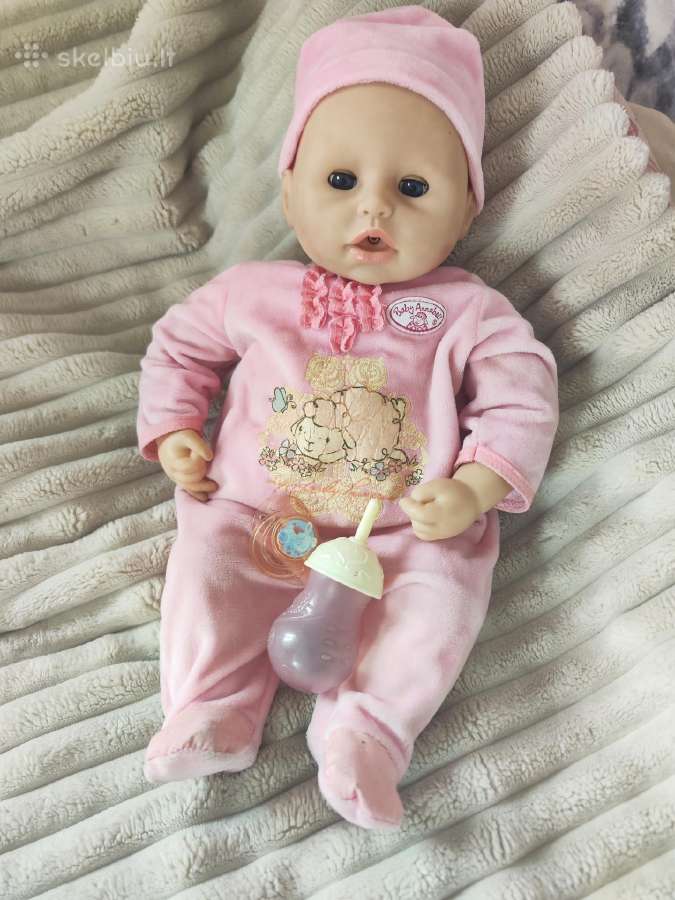 Interaktyvi lėlė baby annabel gyvuoja, valgo, mieg - nuotraukos Nr. 2
