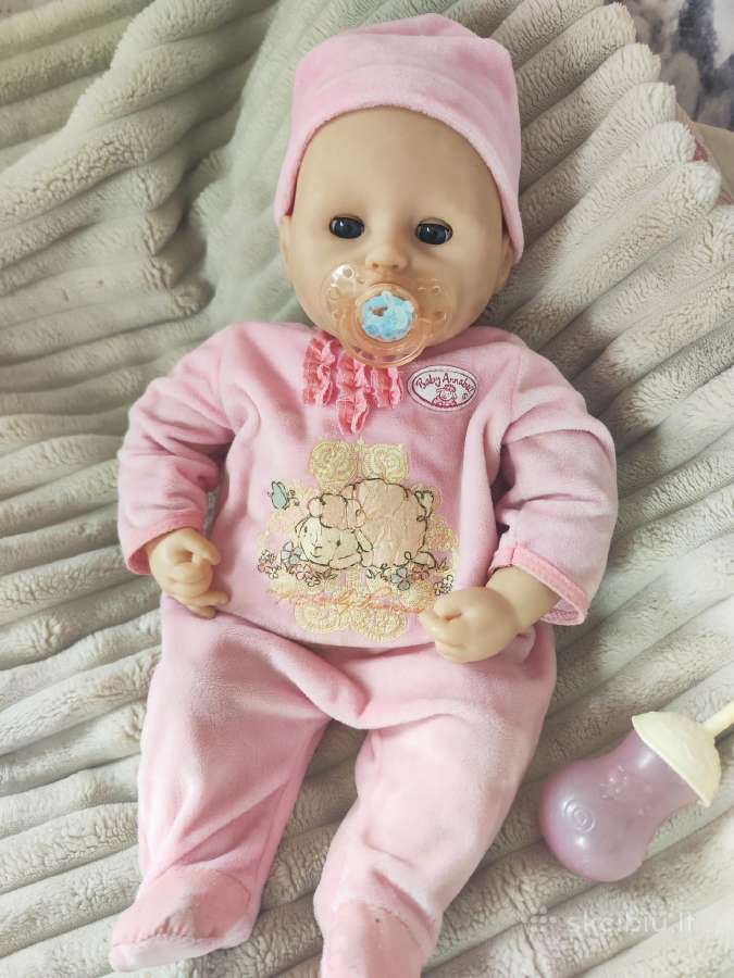Interaktyvi lėlė baby annabel gyvuoja, valgo, mieg - nuotraukos Nr. 4